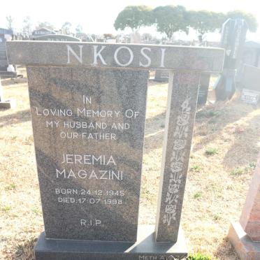 NKOSI Jeremia Magazini 1945-1998
