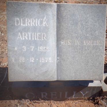 O'REILLY Derrick Arther 1958-1978