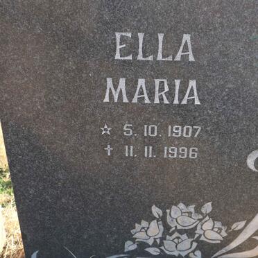 OBERHOLZER Andries Christiaan 1898-1974 &amp; Ella Maria 1907-1996