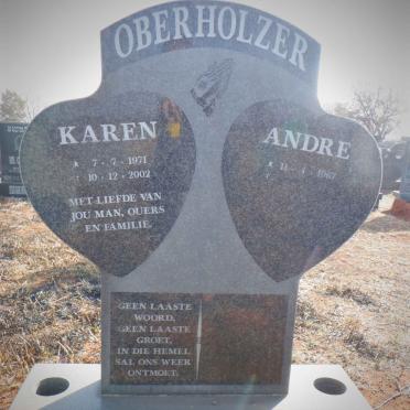 OBERHOLZER Andre 1967- &amp; Karen 1971-2002