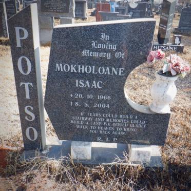 POTSO Mokholoane Isaac 1966-2004