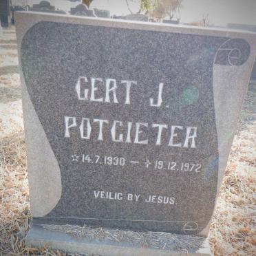 POTGIETER Gert J. 1930-1972