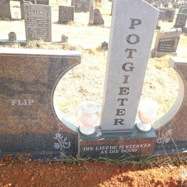 POTGIETER Flip 1931-2010 &amp; Bybie 1935-