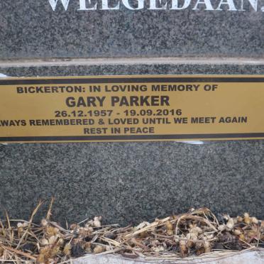 PARKER Gary 1957-2016