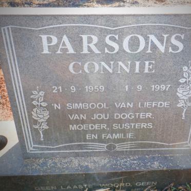PARSONS Connie 1959-1997