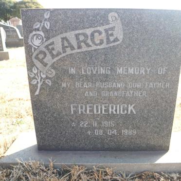 PEARCE Frederick 1915-1989