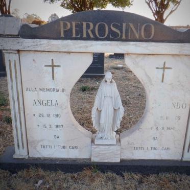 PEROSINO Secondo 1909-1990 &amp; Angela 1910-1987