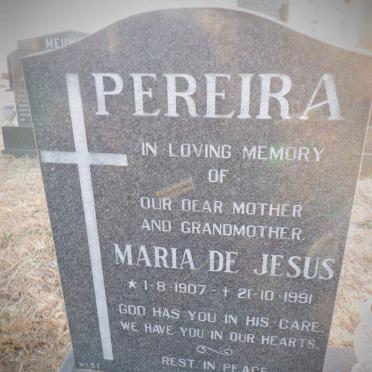 PEREIRA Maria de Jesus 1907-1991