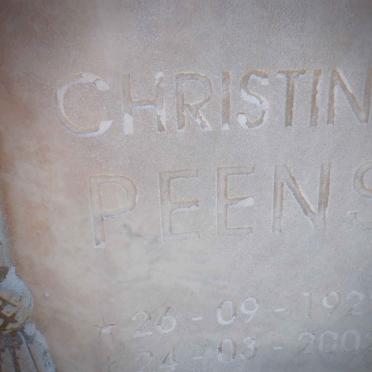 PEENS Louis 1919-1969 &amp; Christina 1922-2002