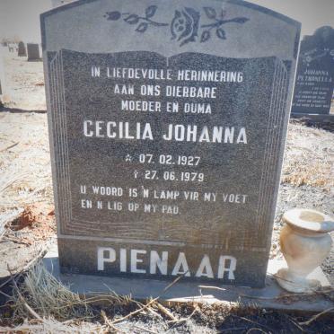 PIENAAR Cecilia Johanna 1927-1979
