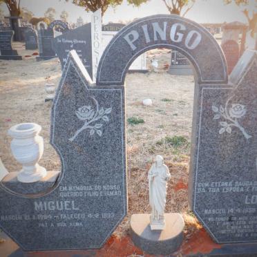 PINGO Louie 1958-1993 :: PINGO Miguel 1984-1993
