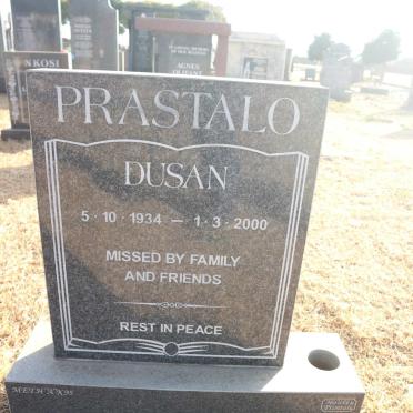 PRASTALO Dusan 1934-2000