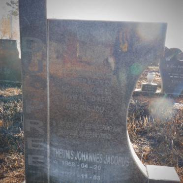 PREEZ Theunis Johannes Jacobus, du 1968-1997