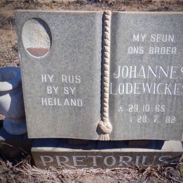 PRETORIUS Johannes Lodewickes 1965-1982