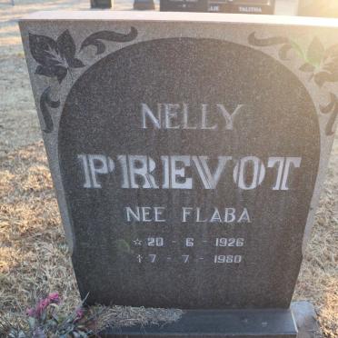 PREVOT Nelly nee FLABA 1926-1980