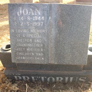 PRETORIUS Joan 1944-1997