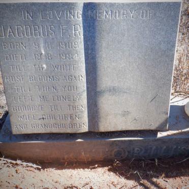 PRETORIUS Jacobus F.R. 1909-1984