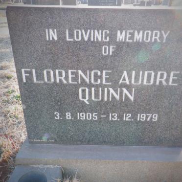 QUINN Florence Audrey 1905-1979