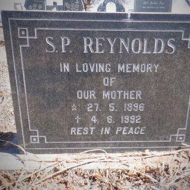 REYNOLDS S.P. 1896-1992