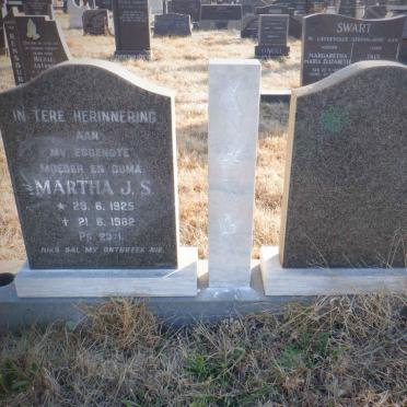 RENSBURG Martha J.S., van 1925-1982