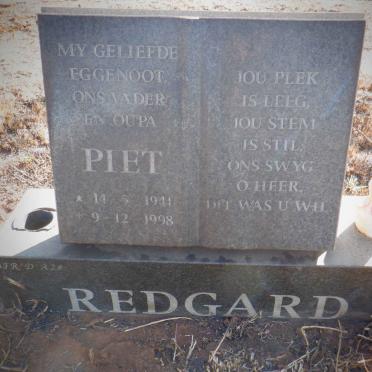 REDGARD Piet 1941-1998