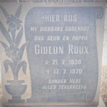 ROUX Gideon 1938-1970