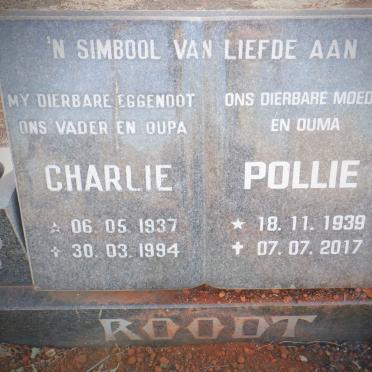 ROODT Charlie 1937-1994 &amp; Pollie 1939-2017