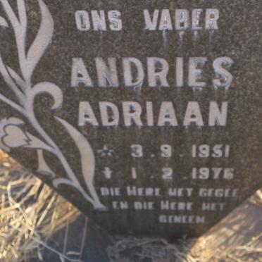 ROETS Andries Adriaan 1951-1976