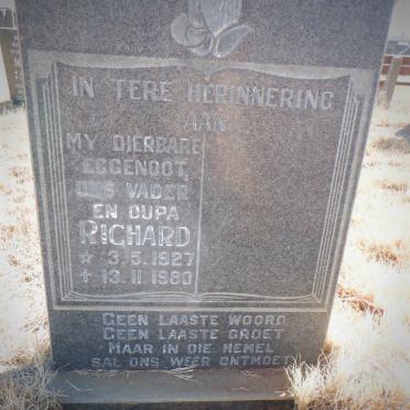 RILEY Richard 1927-1980