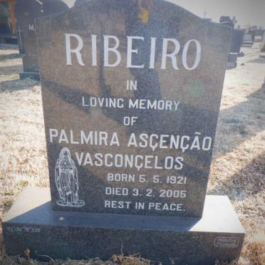 RIBEIRO Palmira Asçenção Vasconçelos 1921-2005