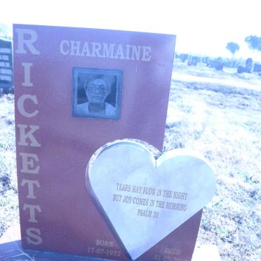 RICKETTS Charmaine 1952-2013