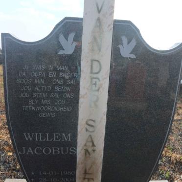 SANDT Willem Jacobus, van der 1960-2004 