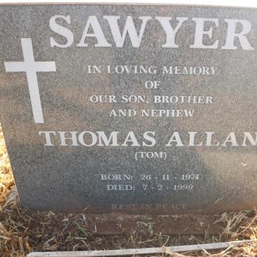 SAWYER Thomas Allan 1974-1999