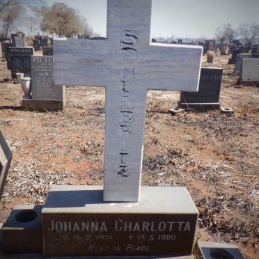 SCHLABRITZ Johanna Charlotta 1921-1980