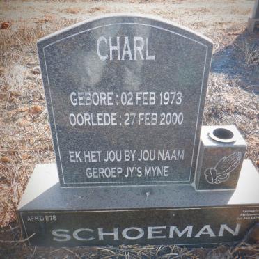SCHOEMAN Charl 1973-2000