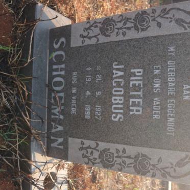 SCHOEMAN Pieter Jacobus 1927-1990