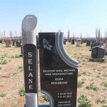 SELANE Olga Molebogi 1959-2012