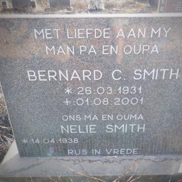 SMITH Bernard C. 1931-2001 &amp; Nelie 1938-