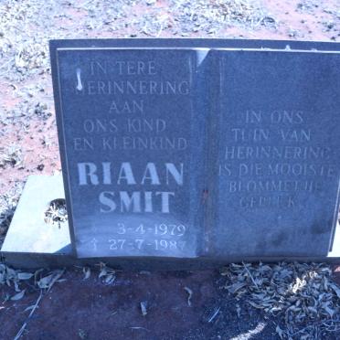 SMIT Riaan 1979-1987