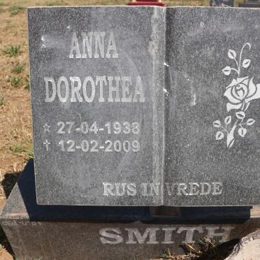 SMITH Anna Dorothea 1938-2009