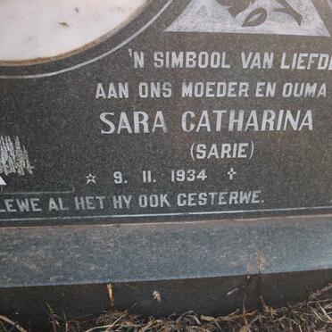 SMIT Jacobus Albertus 1934-1990 &amp; Sara Catharina 1934-