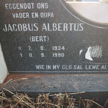 SMIT Jacobus Albertus 1934-1990 &amp; Sara Catharina 1934-
