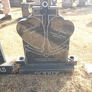 SODIDI Phephitjala David 1973-1998