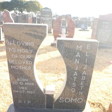 SOMO Manjatso Elizabeth 1928-1997