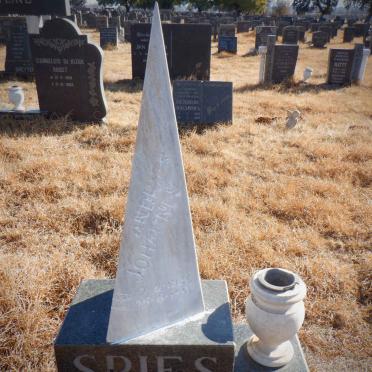 SPIES Andries Johannes 1936-1981