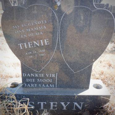 STEYN Tienie 1920-1985