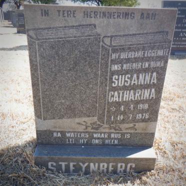 STEYNBERG Susanna Catharina 1910-1976