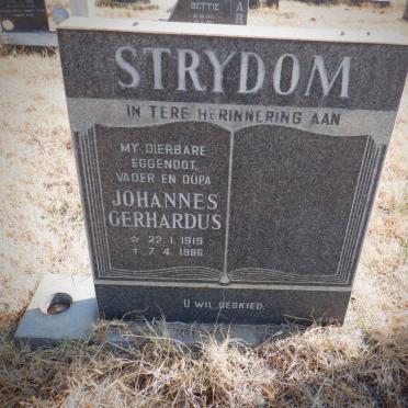 STRYDOM Johannes Gerhardus 1919-1986
