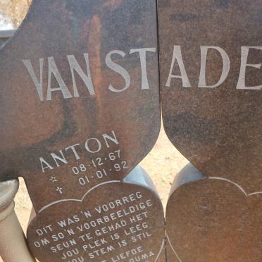 STADEN Anton, van 1967-1992