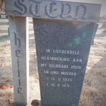 STEYN Hettie 1930-1971